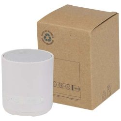 Hunor 3W recycled plastic wireless speaker