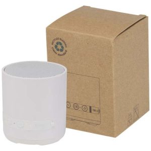 Hunor 3W recycled plastic wireless speaker