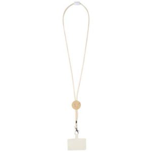 Adhab smartphone lanyard with bamboo details