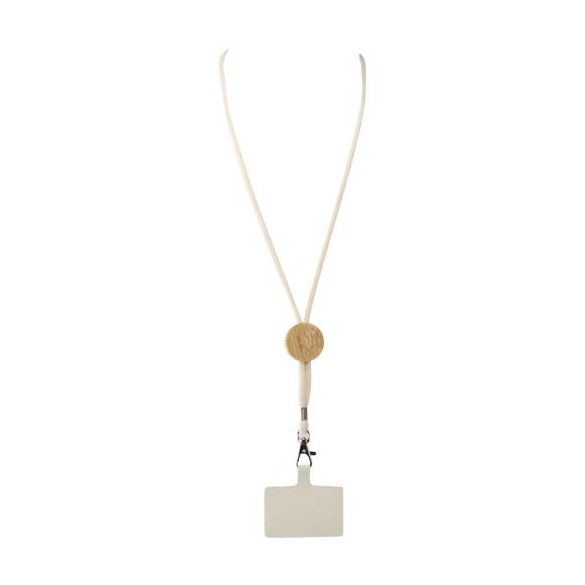 Adhab smartphone lanyard with bamboo details