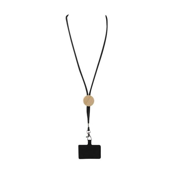 Adhab smartphone lanyard with bamboo details