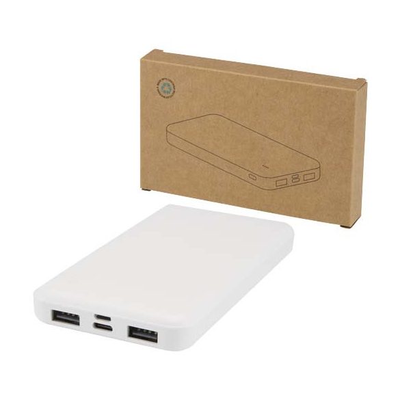Intan 10.000 mAh 10W recycled plastic power bank