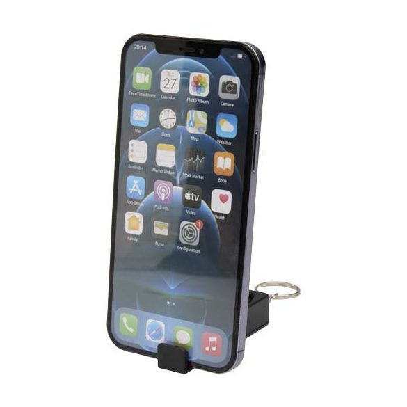 Aggia recycled plastic phone stand with fidget toy