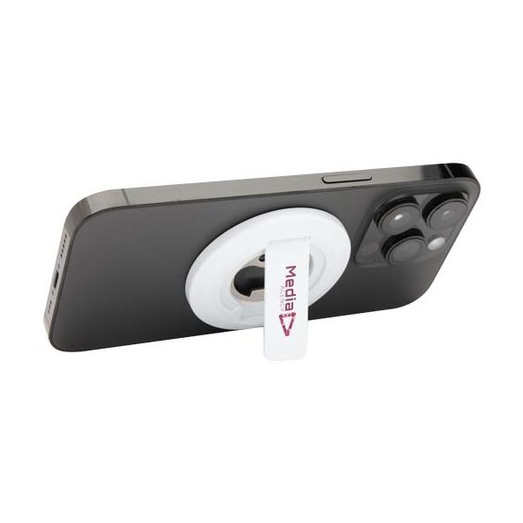 Ain recycled plastic magnetic phone stand with bottle opener 