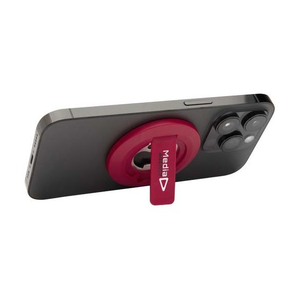 Ain recycled plastic magnetic phone stand with bottle opener 