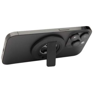 Ain recycled plastic magnetic phone stand with bottle opener 