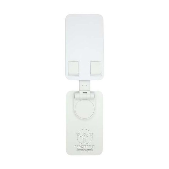 Alhena recycled plastic foldeable phone holder with metal desk stand