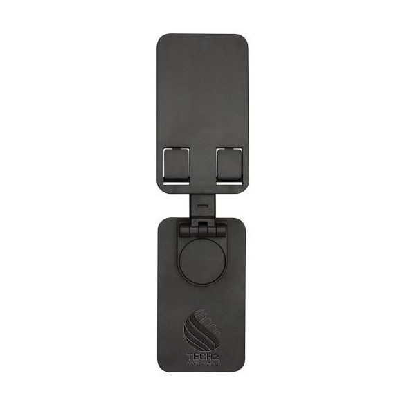 Alhena recycled plastic foldeable phone holder with metal desk stand