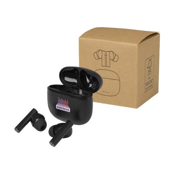Alterf recycled plastic True Wireless Bluetooth® headset with silicone eartips