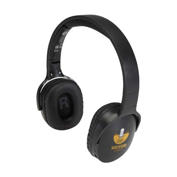 Ancha recycled plastic over-ear wireless Bluetooth® headset