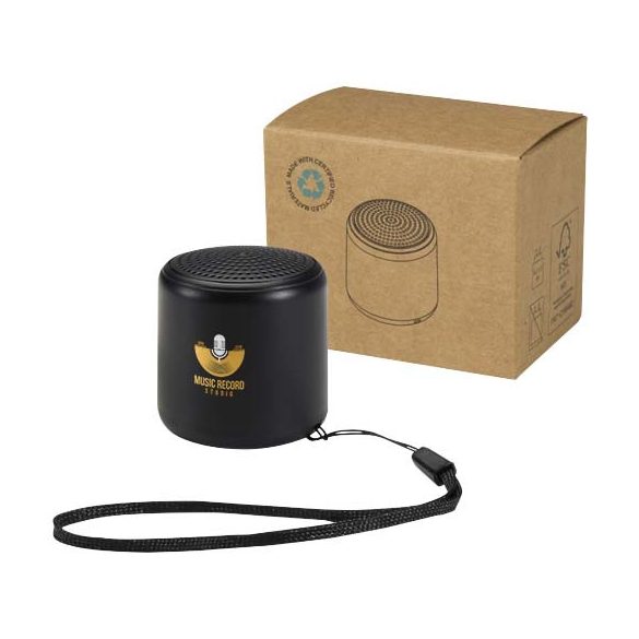 Velkis 3W recycled plastic wireless Bluetooth® speaker