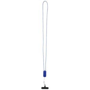 Anser recycled plastic smartphone lanyard with 27W 5-in-1 built-in cable