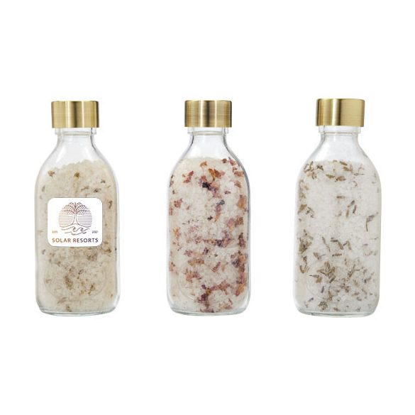 Wellmark Just Relax 3-piece 200 ml bath salt gift set