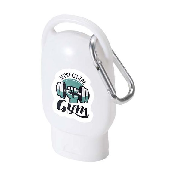 Rosie SPF 30 suncream with carabiner