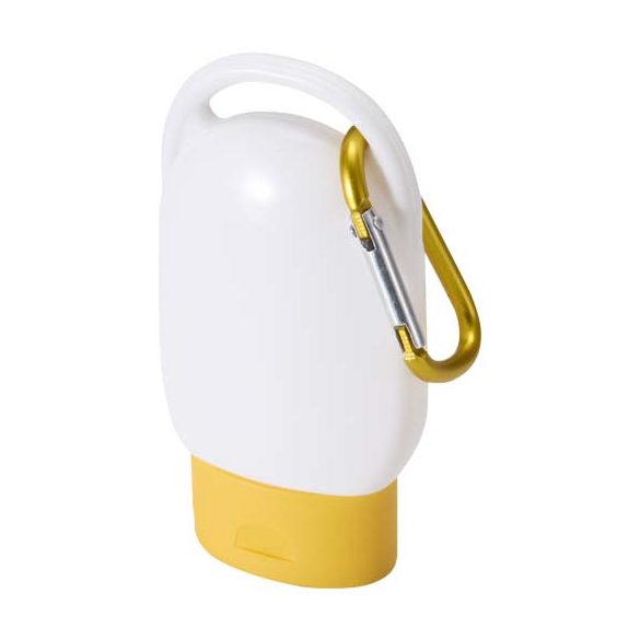 Rosie SPF 30 suncream with carabiner