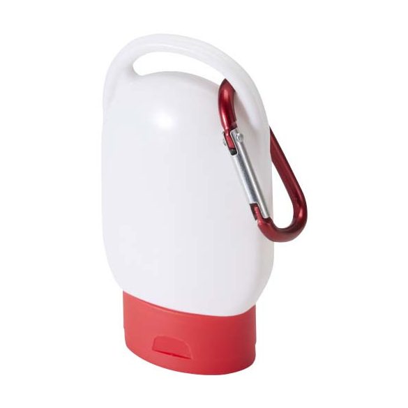 Rosie SPF 30 suncream with carabiner