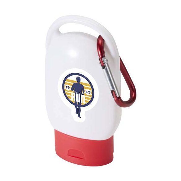 Rosie SPF 30 suncream with carabiner