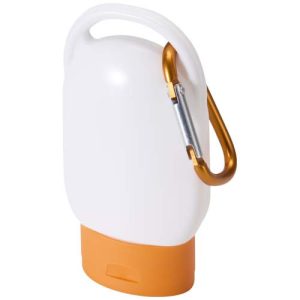 Rosie SPF 30 suncream with carabiner