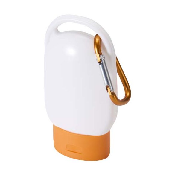Rosie SPF 30 suncream with carabiner