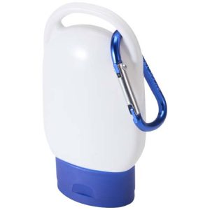 Rosie SPF 30 suncream with carabiner