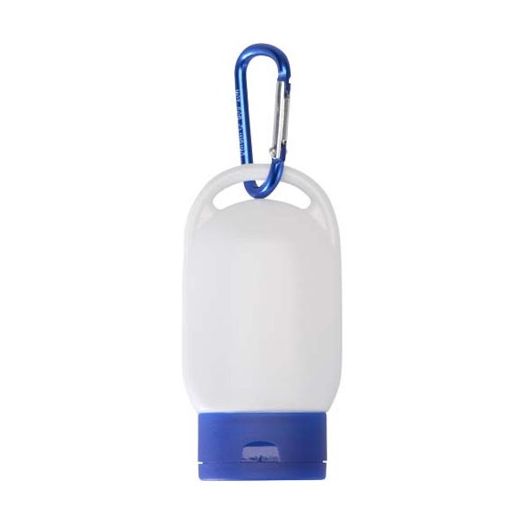 Rosie SPF 30 suncream with carabiner