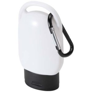 Rosie SPF 30 suncream with carabiner