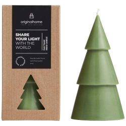 Orginal Home Xmas tree candle matcha - L