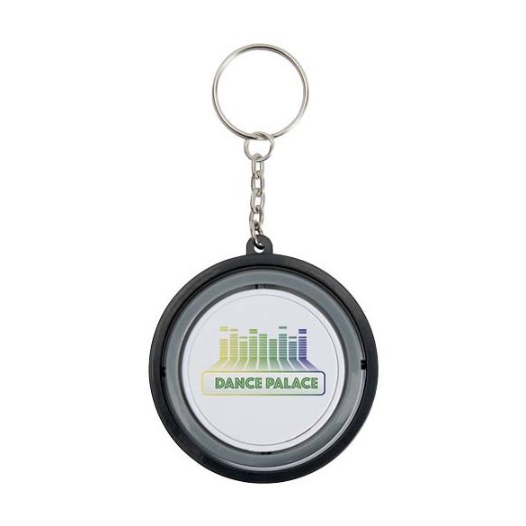 Spinx recycled plastic gyroscope fidget keychain