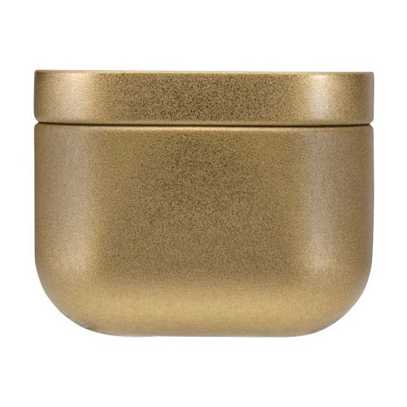 Tindra square tin candle with vanilla aroma