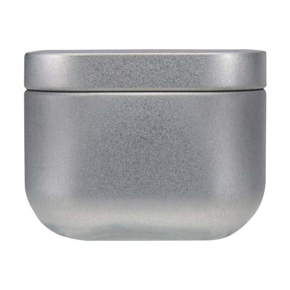Tindra square tin candle with vanilla aroma