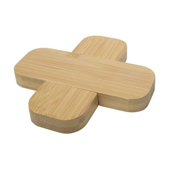 Croc bamboo trivet - small