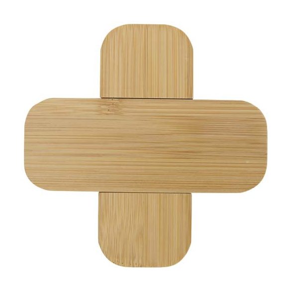 Croc bamboo trivet - small