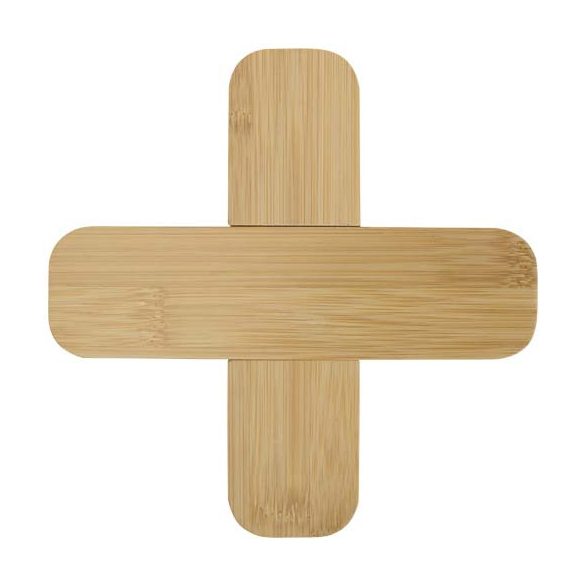 Croc bamboo trivet - large