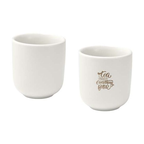 Male 90 ml ceramic espresso cups - set of 2