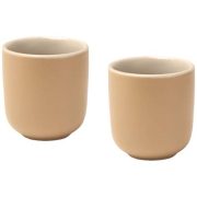 Male 90 ml ceramic espresso cups - set of 2