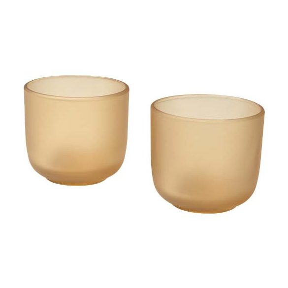 Male 200 ml glass cups - set of 2