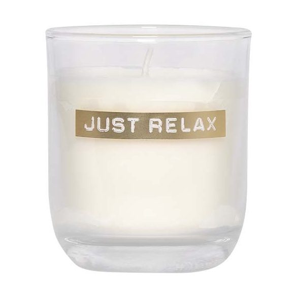 Wellmark Discovery 250 ml hand soap dispenser and 150 g scented candle set