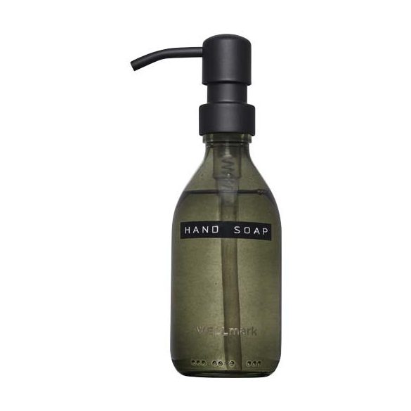 Wellmark Discovery 250 ml hand soap dispenser and 150 g scented candle set