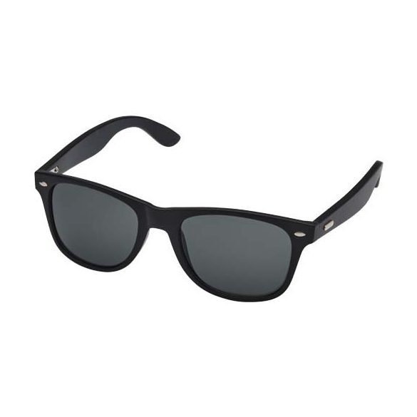 Arlo bamboo sunglasses with black coating