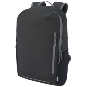 Aqua 15" GRS recycled water resistant laptop backpack 21L