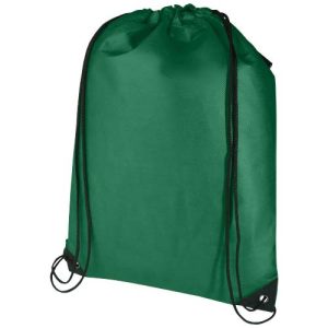 Evergreen GRS recycled non-woven drawstring bag 5L