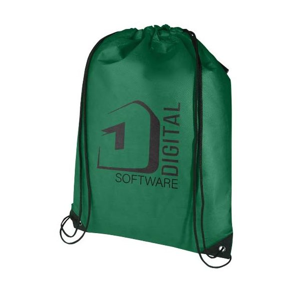 Evergreen GRS recycled non-woven drawstring bag 5L