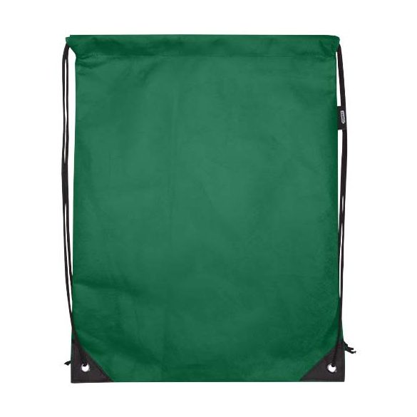 Evergreen GRS recycled non-woven drawstring bag 5L