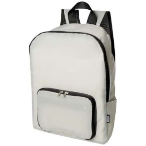 EcoFold RPET foldable backpack 15L