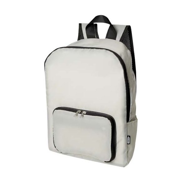 EcoFold RPET foldable backpack 15L