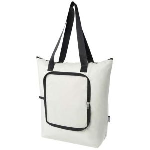 EcoFold RPET foldable tote cooler bag 15L