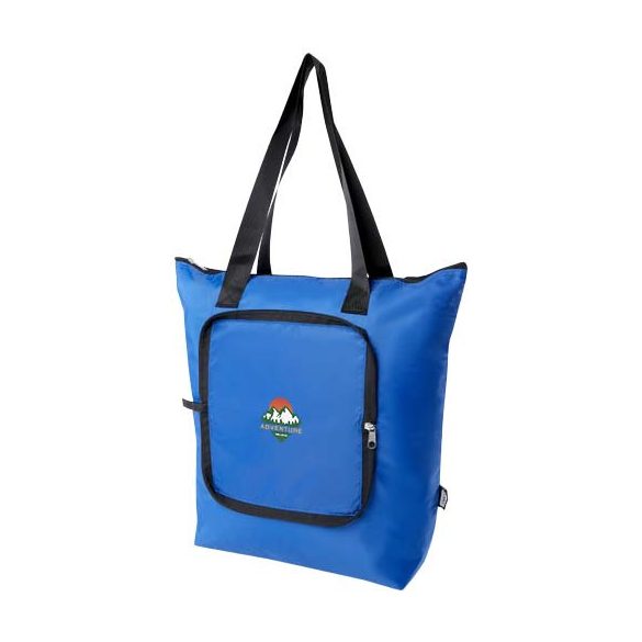EcoFold RPET foldable tote cooler bag 15L