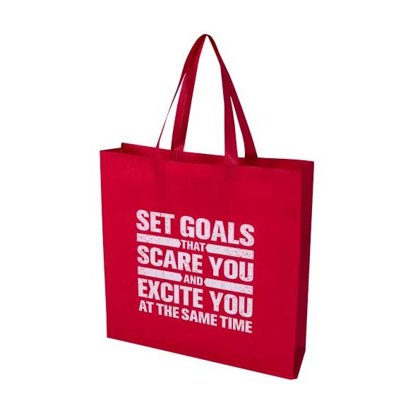 EcoSeal GRS recycled nonwoven gusset tote bag 12L