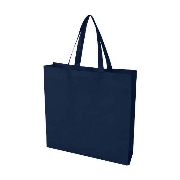 EcoSeal GRS recycled nonwoven gusset tote bag 12L