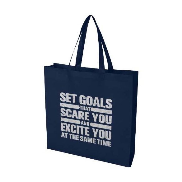 EcoSeal GRS recycled nonwoven gusset tote bag 12L